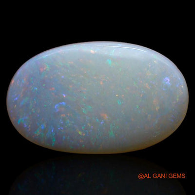 3.10 Cts Unheated Australian Fire Opal Loose Gemstone Oval Cabochon Natural 15x9x3 mm A-285