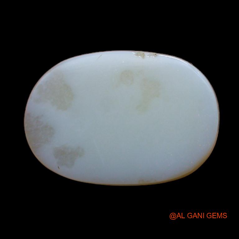 Natural Fire Opal Gemstone 4.50 Cts Loose Oval Cabochon From Australia 15x10x3 mm A-286