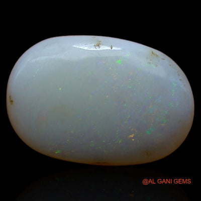 Natural Fire Opal Gemstone 4.50 Cts Loose Oval Cabochon From Australia 15x10x3 mm A-286