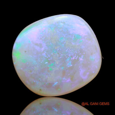 Natural Untreated Fire Opal Loose Gemstone Oval Cabochon From Australia 8.90 Cts 16x15x4 mm A-28