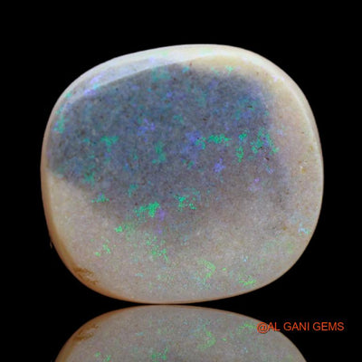 Natural Untreated Fire Opal Loose Gemstone Oval Cabochon From Australia 8.90 Cts 16x15x4 mm A-28
