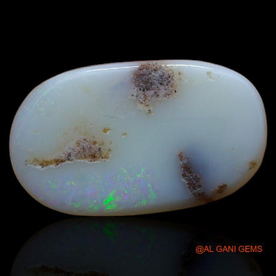 4.55 Cts Natural Australian Fire Opal Oval Cabochon Loose Gemstone For Jewelry 16x10x4 mm A-290