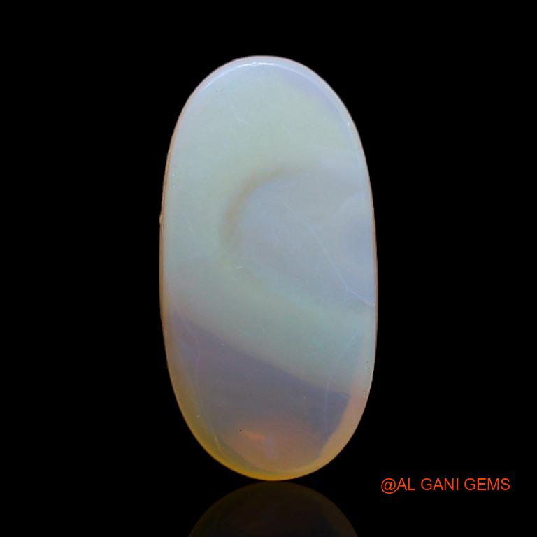 3.50 Cts Natural Australian Fire Opal Loose Gemstone Oval Cabochon 15x7x4 mm A-294