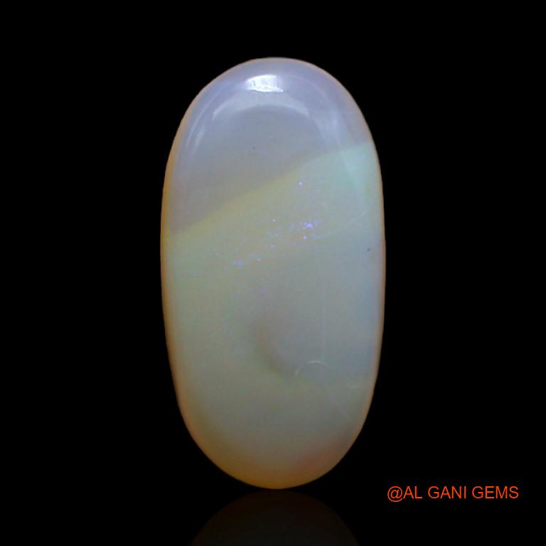 3.50 Cts Natural Australian Fire Opal Loose Gemstone Oval Cabochon 15x7x4 mm A-294
