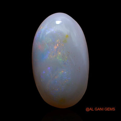3.15 Cts Natural Australian Fire Opal Loose Gemstone Oval Cabochon 15x9x3 mm A-296