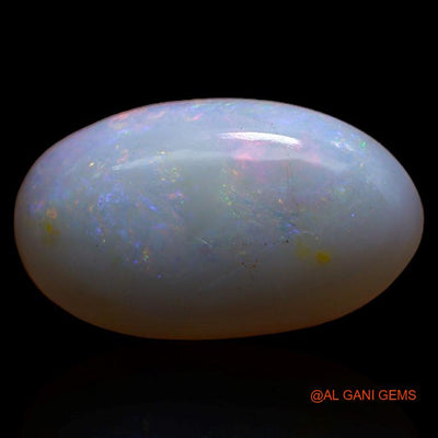 3.15 Cts Natural Australian Fire Opal Loose Gemstone Oval Cabochon 15x9x3 mm A-296