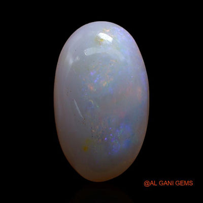 3.15 Cts Natural Australian Fire Opal Loose Gemstone Oval Cabochon 15x9x3 mm A-296