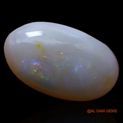 3.15 Cts Natural Australian Fire Opal Loose Gemstone Oval Cabochon 15x9x3 mm A-296