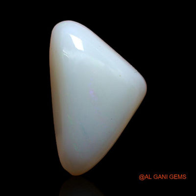 3.65 Cts Natural Australian Fire Opal Loose Gemstone Trillion Cabochon 15x9x4 mm A-297