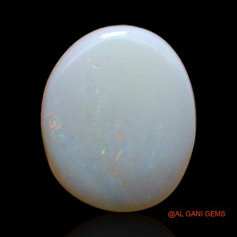 3.15 Cts Natural Australian Fire Opal Loose Gemstone Oval Cabochon 12x10x3 mm A-299