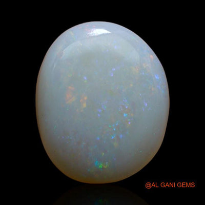 3.15 Cts Natural Australian Fire Opal Loose Gemstone Oval Cabochon 12x10x3 mm A-299
