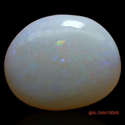3.15 Cts Natural Australian Fire Opal Loose Gemstone Oval Cabochon 12x10x3 mm A-299