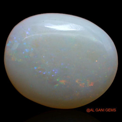 3.15 Cts Natural Australian Fire Opal Loose Gemstone Oval Cabochon 12x10x3 mm A-299