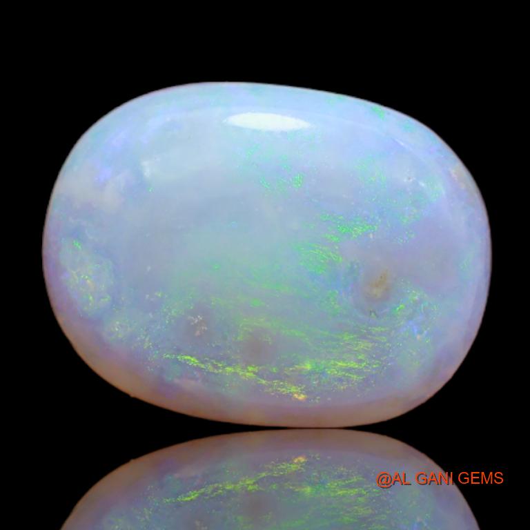 7.95 Cts Natural Australian Fire Opal Loose Gemstone Oval Cabochon 17x13x4 mm A-29
