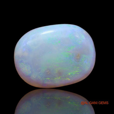 7.95 Cts Natural Australian Fire Opal Loose Gemstone Oval Cabochon 17x13x4 mm A-29