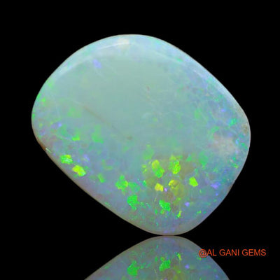 9.80 Cts Natural Australian Fire Opal Loose Gemstone Fancy Cabochon 19x15x4 mm A-2