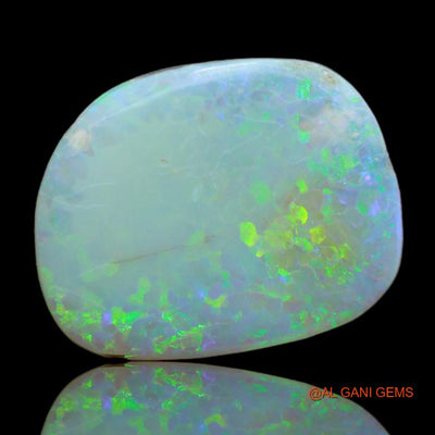 9.80 Cts Natural Australian Fire Opal Loose Gemstone Fancy Cabochon 19x15x4 mm A-2