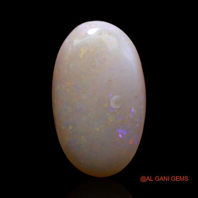 4.25 Cts Unheated Australian Fire Opal Loose Gemstone Oval Cabochon Natural 15x9x4 mm A-301
