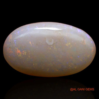 4.25 Cts Unheated Australian Fire Opal Loose Gemstone Oval Cabochon Natural 15x9x4 mm A-301