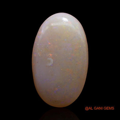 4.25 Cts Unheated Australian Fire Opal Loose Gemstone Oval Cabochon Natural 15x9x4 mm A-301
