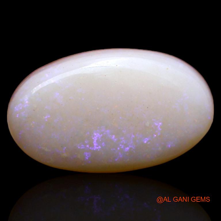 4.25 Cts Unheated Australian Fire Opal Loose Gemstone Oval Cabochon Natural 15x9x4 mm A-301