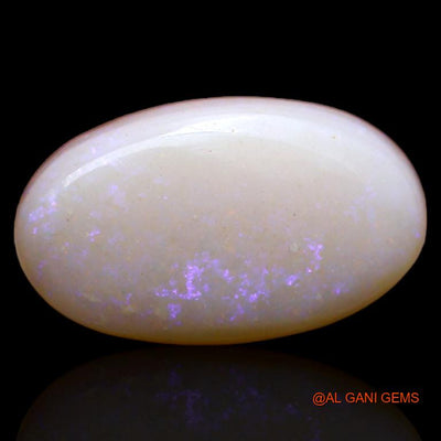 4.25 Cts Unheated Australian Fire Opal Loose Gemstone Oval Cabochon Natural 15x9x4 mm A-301