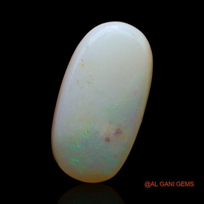 Natural Untreated Fire Opal Loose Gemstone Oval Cabochon From Australia 4.30 Cts 15x8x4 mm A-302