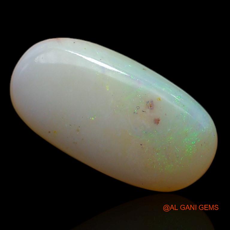 Natural Untreated Fire Opal Loose Gemstone Oval Cabochon From Australia 4.30 Cts 15x8x4 mm A-302