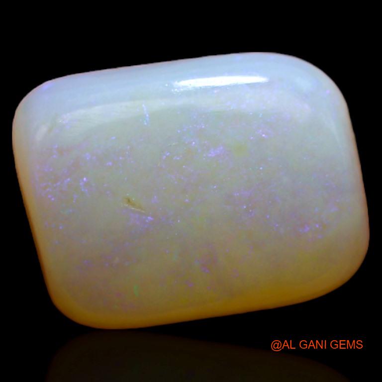2.70 Cts Natural Australian Fire Opal Loose Gemstone Square Cabochon 10x8x3 mm A-305