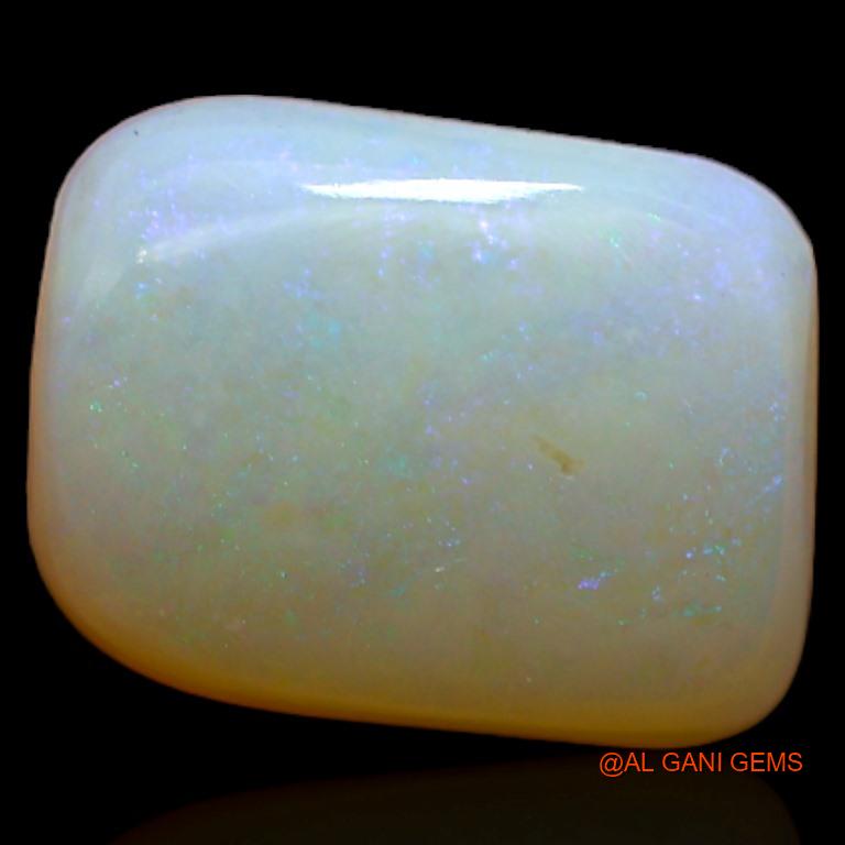 2.70 Cts Natural Australian Fire Opal Loose Gemstone Square Cabochon 10x8x3 mm A-305