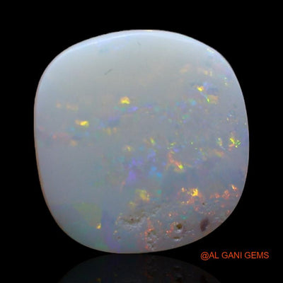 1.60 Cts Unheated Australian Fire Opal Loose Gemstone Fancy Cabochon Natural 10x10x1 mm A-307