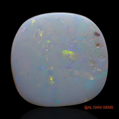 1.60 Cts Unheated Australian Fire Opal Loose Gemstone Fancy Cabochon Natural 10x10x1 mm A-307