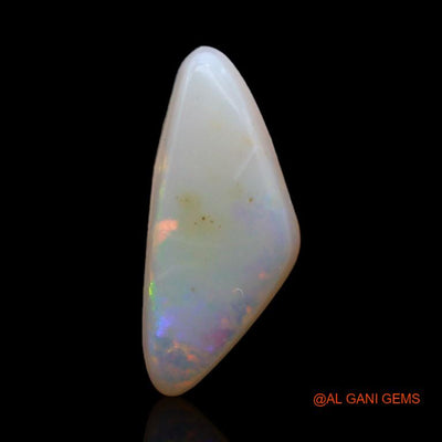 1.60 Cts Natural Australian Fire Opal Loose Gemstone Trillion Cabochon 14x6x3 mm A-308