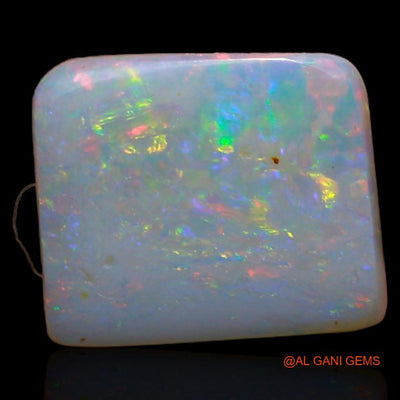 Natural Untreated Fire Opal Loose Gemstone Square Cabochon From Australia 2.35 Cts 11x9x2 mm A-316