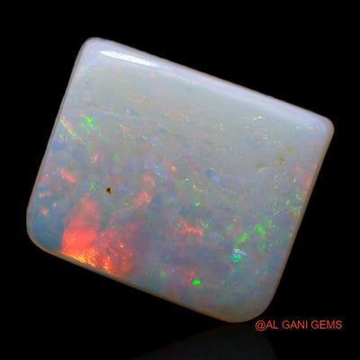 Natural Untreated Fire Opal Loose Gemstone Square Cabochon From Australia 2.35 Cts 11x9x2 mm A-316