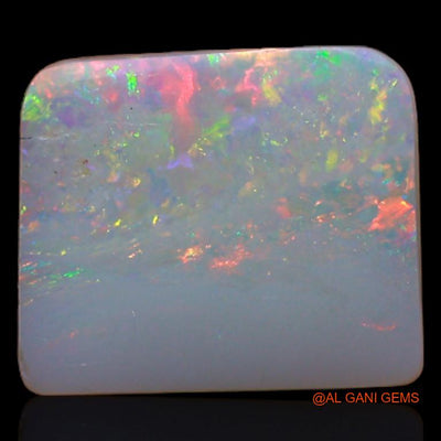 Natural Untreated Fire Opal Loose Gemstone Square Cabochon From Australia 2.35 Cts 11x9x2 mm A-316