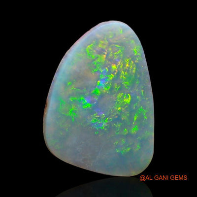 3.80 Cts Unheated Australian Fire Opal Loose Gemstone Fancy Cabochon Natural 15x10x3 mm A-319