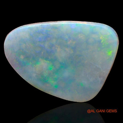 3.80 Cts Unheated Australian Fire Opal Loose Gemstone Fancy Cabochon Natural 15x10x3 mm A-319