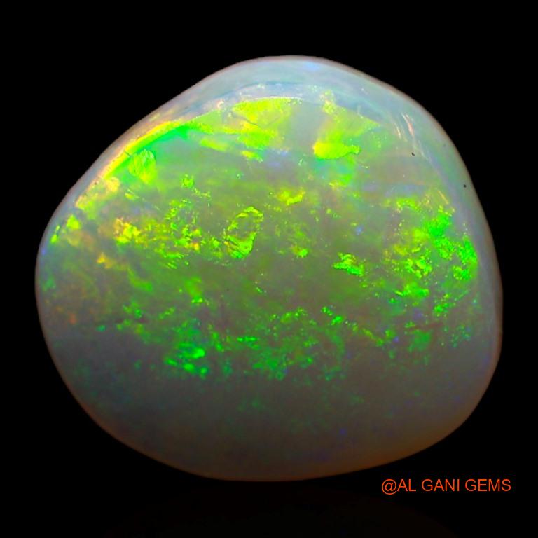 3.80 Cts Natural Australian Fire Opal Loose Gemstone Fancy Cabochon 11x11x4 mm A-323