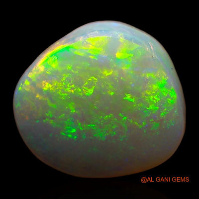 3.80 Cts Natural Australian Fire Opal Loose Gemstone Fancy Cabochon 11x11x4 mm A-323