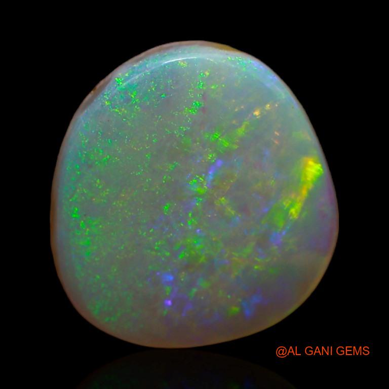 3.80 Cts Natural Australian Fire Opal Loose Gemstone Fancy Cabochon 11x11x4 mm A-323