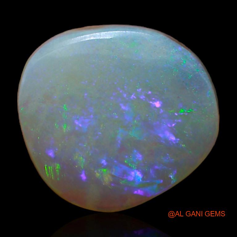 3.80 Cts Natural Australian Fire Opal Loose Gemstone Fancy Cabochon 11x11x4 mm A-323