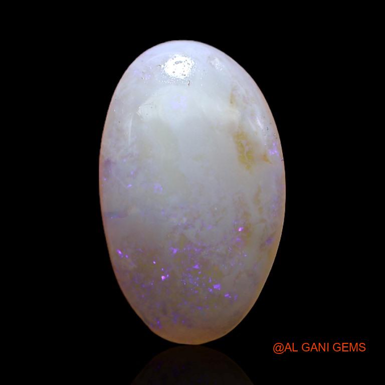 4.30 Cts Natural Australian Fire Opal Loose Gemstone Oval Cabochon 18x8x4 mm A-325