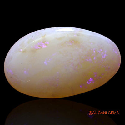 4.30 Cts Natural Australian Fire Opal Loose Gemstone Oval Cabochon 18x8x4 mm A-325