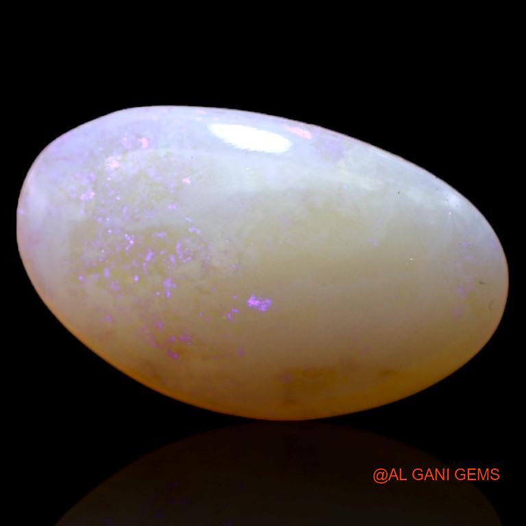 4.30 Cts Natural Australian Fire Opal Loose Gemstone Oval Cabochon 18x8x4 mm A-325
