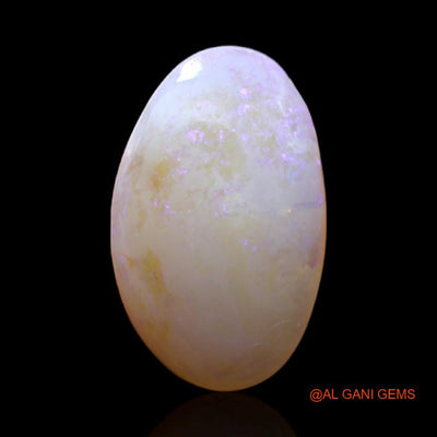 4.30 Cts Natural Australian Fire Opal Loose Gemstone Oval Cabochon 18x8x4 mm A-325