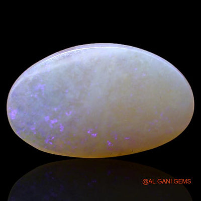 4.30 Cts Natural Australian Fire Opal Loose Gemstone Oval Cabochon 18x8x4 mm A-325