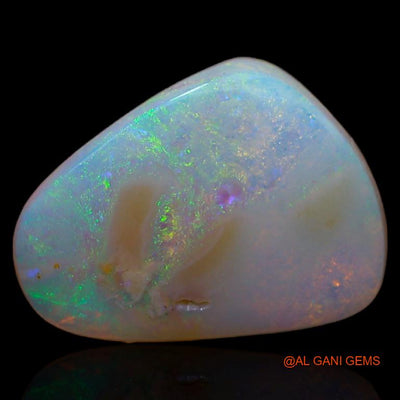 3.25 Cts Natural Australian Fire Opal Fancy Cabochon Loose Gemstone For Jewelry 14x11x3 mm A-327