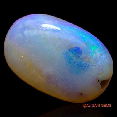 4.30 Cts Natural Australian Fire Opal Loose Gemstone Oval Cabochon 15x10x4 mm A-328