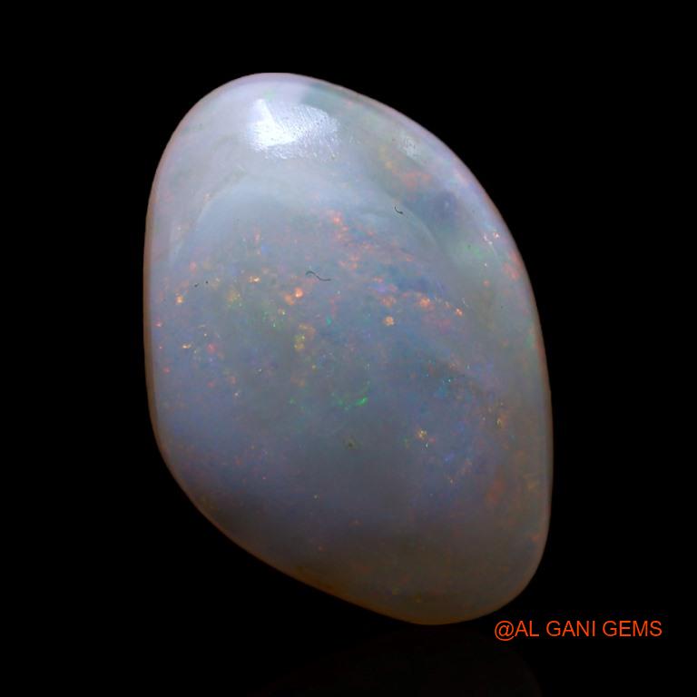 4.35 Cts Natural Australian Fire Opal Loose Gemstone Fancy Cabochon 16x11x4 mm A-329